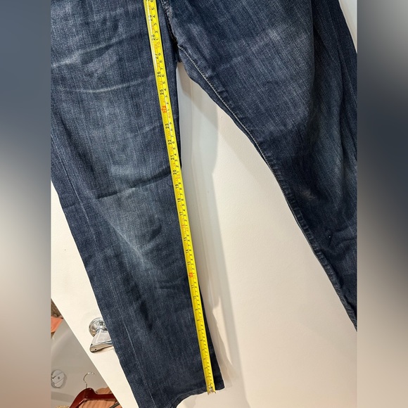 Men’s Seven for All Mankind blue jeans size 32–soft denim, very comfy! - Picture 6 of 13